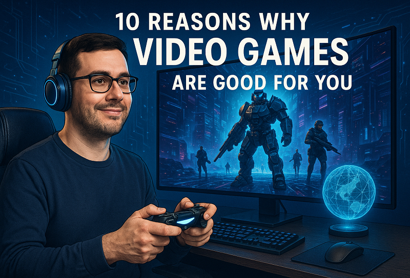 10 Reasons Why Video Games Are Good for You